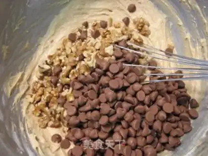 Make Chocolate walnut crackers step 9