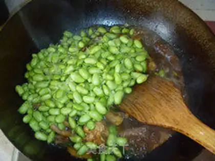 Make The soybeans burn chicken step 5