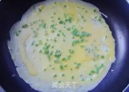 Make Egg waffles step 6
