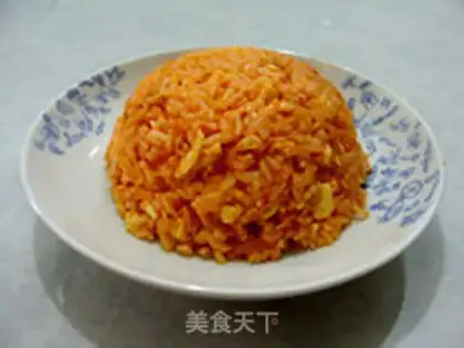 Make Pickle egg fried rice step 8