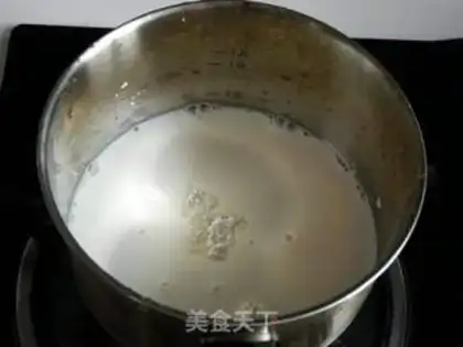 Make Bean cream ice cream step 3
