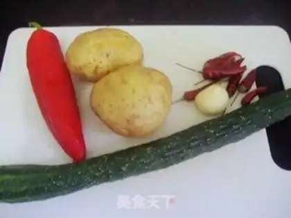 Make Spicy shrimp step 1