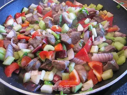 Make Beef toast step 6