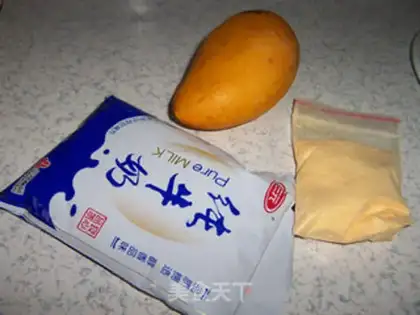 Make Mango pudding step 0
