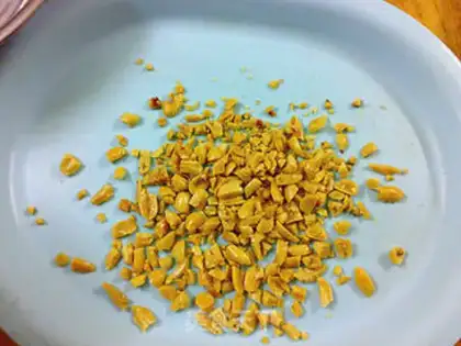 Make Peanut cocoa cake step 1