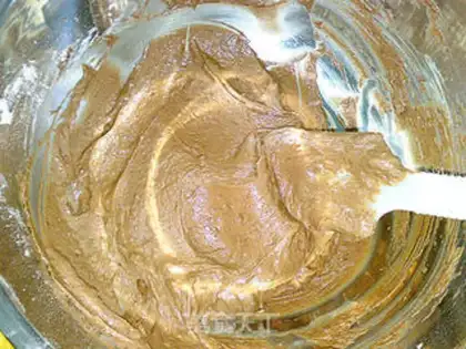 Make Peanut cocoa cake step 6