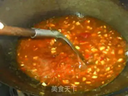 Make The fragrance burns fish step 13