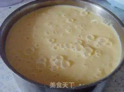 Make Mango pudding step 7