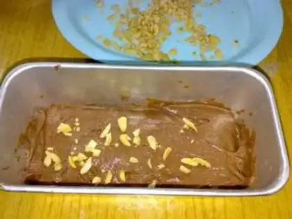 Make Peanut cocoa cake step 7