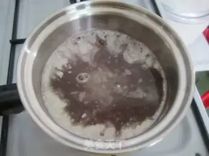 Make Red bean milk popsicle step 4