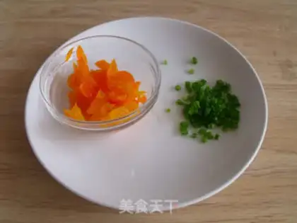 Make Salted egg soybeans step 2