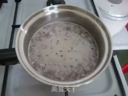 Make Red bean milk popsicle step 5