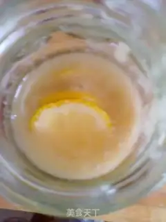 Make Lemon honey tea step 3