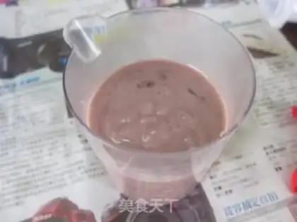 Make Red bean milk popsicle step 8