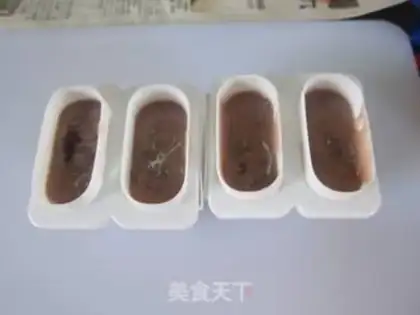 Make Red bean milk popsicle step 9