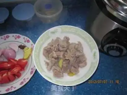 Make Tomato beef step 2