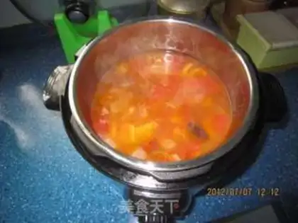 Make Tomato beef step 4