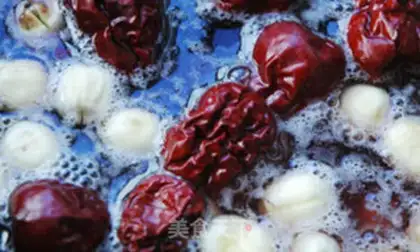 Make Black rice, red palm step 4