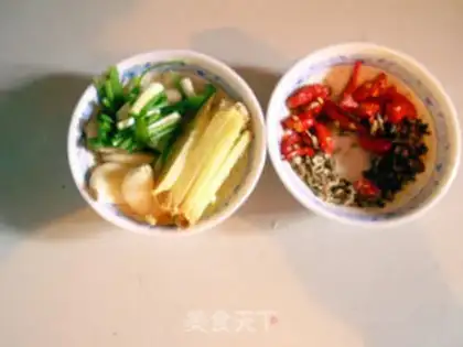 Make Spicy dry shrimp step 2