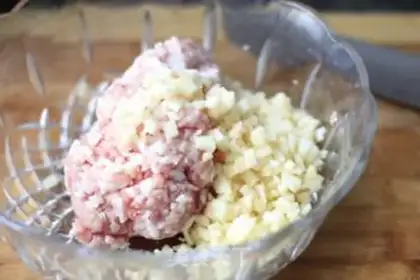 Make Apple water casserole step 1