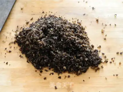 Make Vegetable round powder step 1