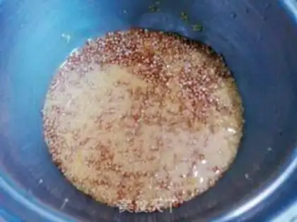 Make Suffering rice porridge step 2