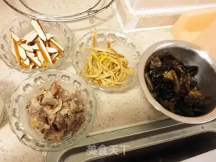 Make Beef bubbles step 1