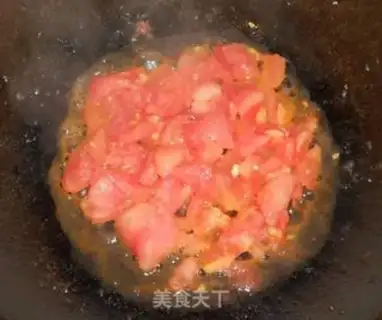 Make Tomato egg and purple soup step 2