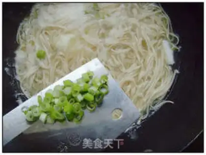 Make Onion egg noodles step 9