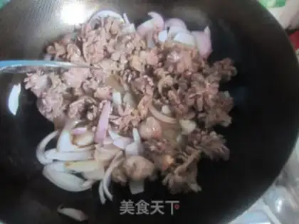 Make Onion chicken step 7