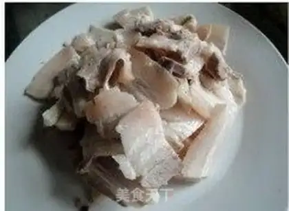 Make Sour sauce and white meat step 6