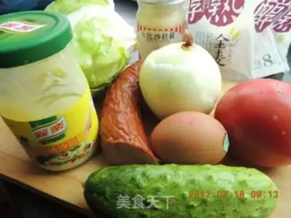 Make Homemade sandwiches step 2