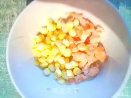 Make Shrimp tomato egg five step 2