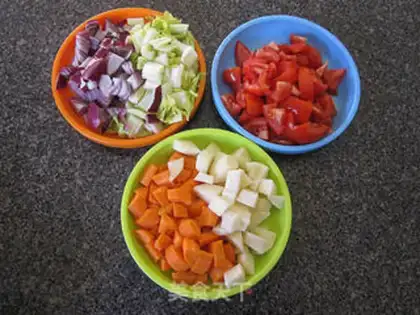 Make Beef pepper soup step 1