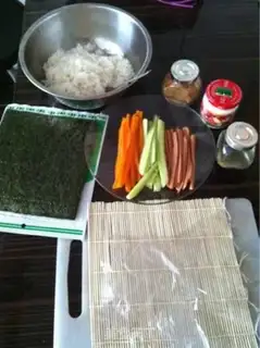 Make Simple sushi step 0
