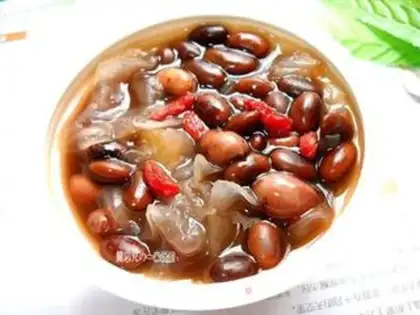 Make Black bean peanut silver ear step 7