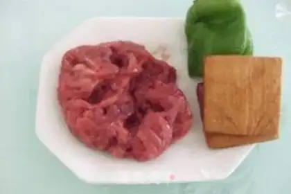 Make Beef silk step 0