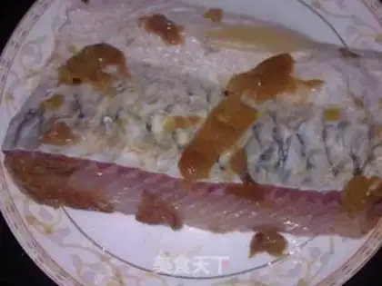 Make Plum steams fish step 3