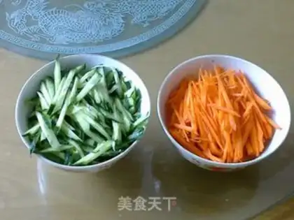 Make Cold noodles step 2