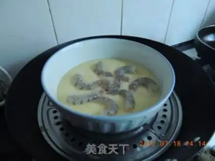 Make Seafood eggs step 2