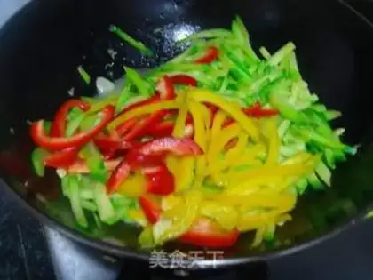 Make Pepper pumpkins step 6