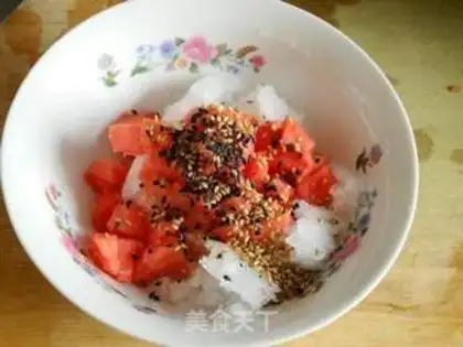 Make A watermelon chocolate picker step 7