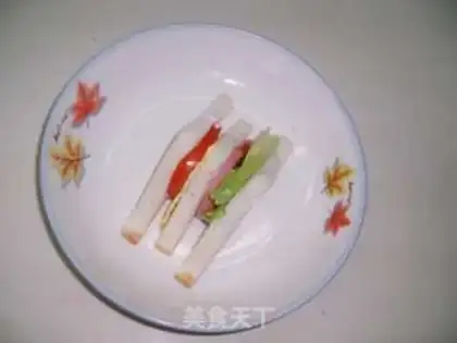 Make sandwich step 2