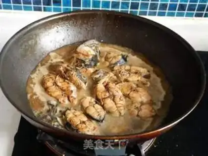 Make Red-burned mackerel step 10