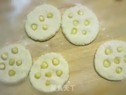 Make Potato rice cake step 11