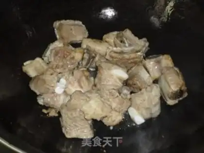 Make Sugar vinegar ribs step 1