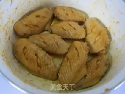 Make Curry wings step 5