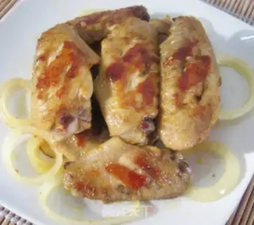 Make Curry wings step 9