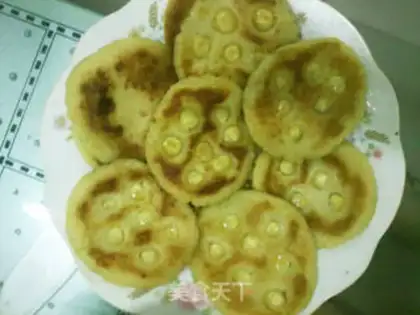 Make Potato rice cake step 15