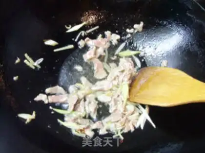Make Fried carrot beans step 3
